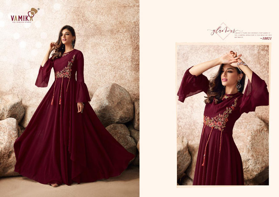 Sui Dhaga Vol-3 Handwork Long Kurta Set Sui Dhaga Vol-3 Handwork Long Kurta Set